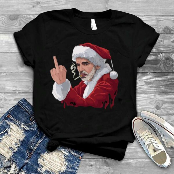 Animated Character In Bad Santa Funny Movie For Christmas shirt