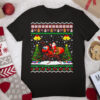 Ants Ugly Santa Riding Ant Christmas Sweater T shirt