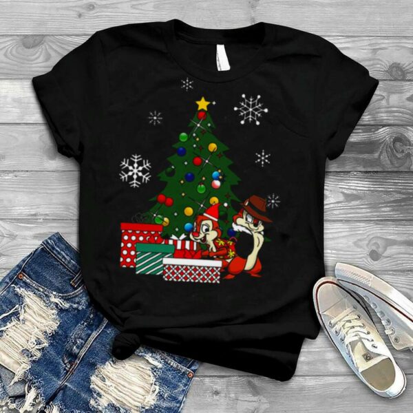 Around Christmas Tree Chip N Dale shirt