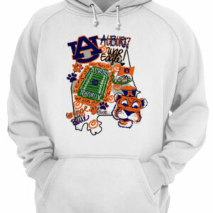 Auburn Tigers War Eagle Orange and blue shirt 3