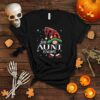 Aunt Gnome Buffalo Plaid Red Matching Family Christmas T Shirt