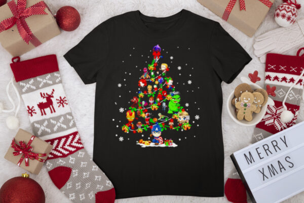 Avengers Herores Christmas tree shirt