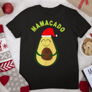 Avocado Christmas Mama Avocado Mom Funny Avocado Mamacado T Shirt
