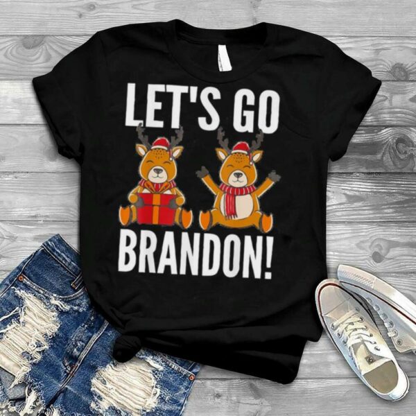 Awesome let’s Go Brandon Reindeer Christmas 2021 T Shirt