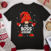 BOSS Gnome Matching Family Group Christmas Party T Shirt