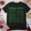 Baby Corn Nutrition Facts Funny Thanksgiving Christmas Food T Shirt