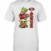 Baby Groot And Baby Hug Francisco 49Ers T-Shirt