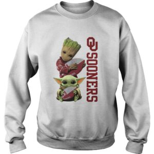 Baby Groot And Baby Yoda Hug Oklahoma Sooners shirt 2 Baby Groot And Baby Yoda Hug Oklahoma Sooners shirt 3