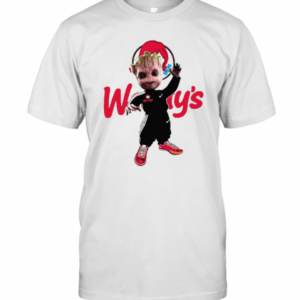 Baby Groot Wendy’S Logo T-Shirt