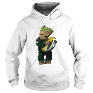 Baby Groot hug Green Bay Packers shirt 1