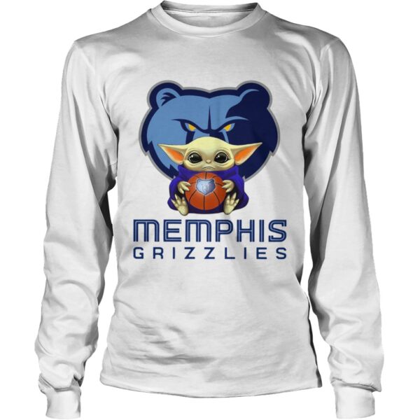 Baby Yoda Hug Memphis Grizzlies shirt