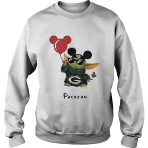 Baby Yoda Mickey Mouse Bay Packers shirt 2 Baby Yoda Mickey Mouse Bay Packers shirt 3