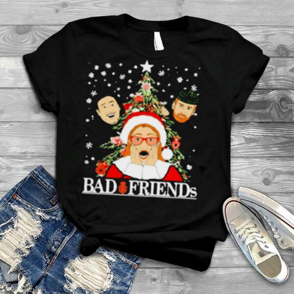 Bad Friends Home Alone Christmas Green Shirt