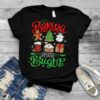 Baking Spirit Bright Donut Christmas Tree Xmas Cookie Kids T Shirt