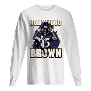 Baltimore ravens football team hollywood 15 brown shirt Baltimore ravens football team hollywood 15 brown shirt