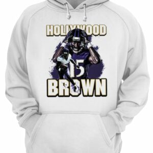 Baltimore ravens football team hollywood 15 brown shirt 2 Baltimore ravens football team hollywood 15 brown shirt 3