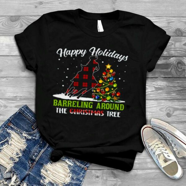 Barrel Racer Christmas shirt