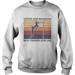 Basketball father and daughter best friends for life vintage retro shirt