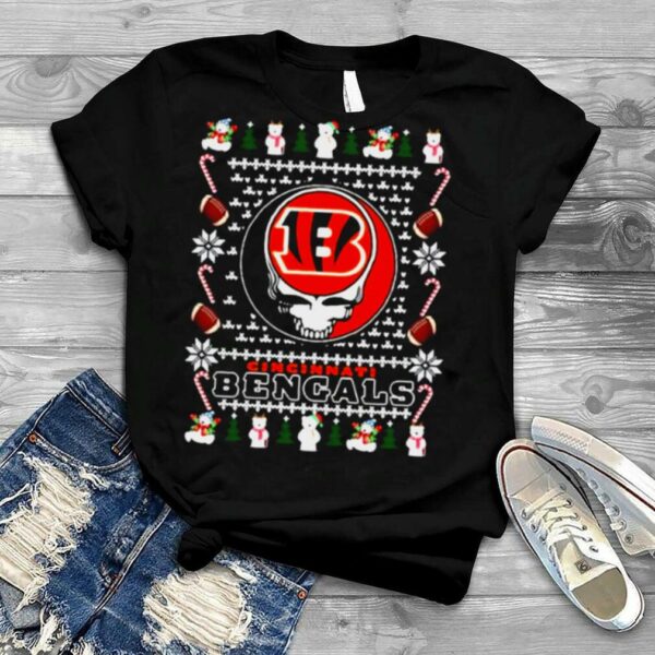 Bear Cincinnati Bengals Ugly Christmas Shirt