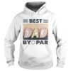 Best dad by golf par vintage shirt