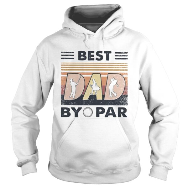 Best dad by golf par vintage shirt