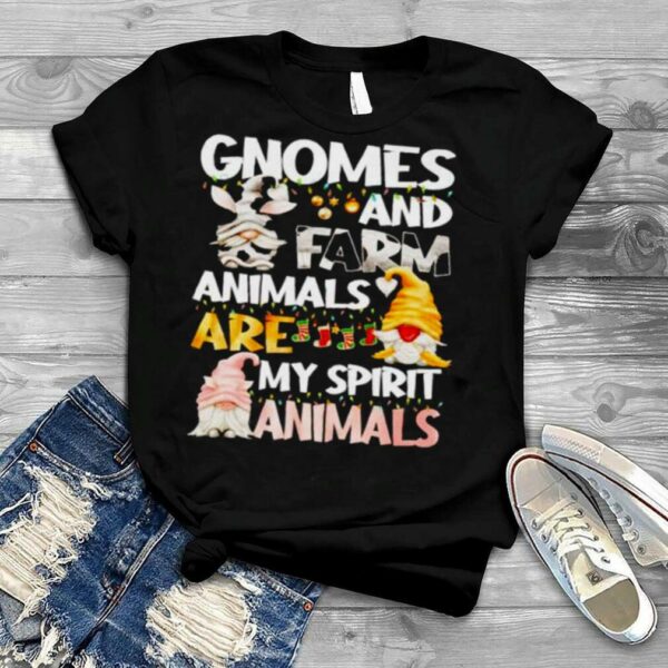 Best gnomes and farm animals are my spirit animals Christmas sweater