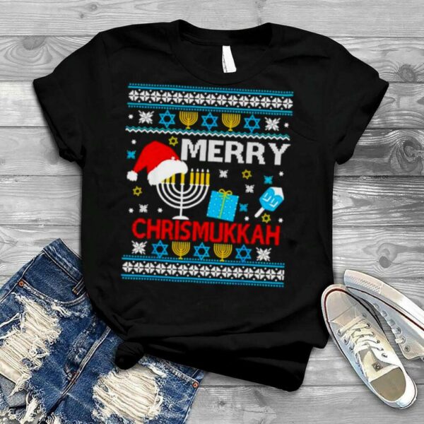 Best merry Chrismukkah Hanukkah Jewish ugly Christmas shirt