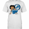 Betty Boop Detroit Lions Football T-Shirt