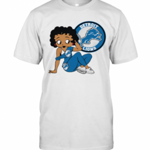 Betty Boop Detroit Lions Football T-Shirt