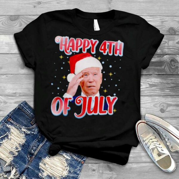 Biden Happy 4th Christmas shirt