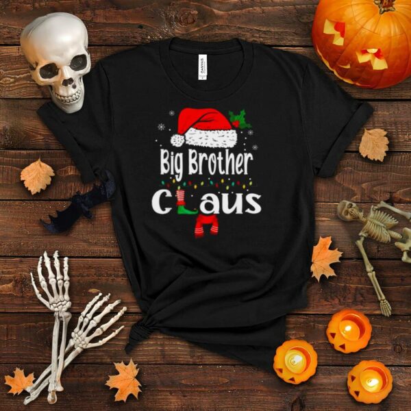 Big Brother Claus Shirt Christmas Pajama Family Matching T Shirt