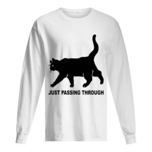 Black cat just passing through Dallas Cowboys shirt Black cat just passing through Dallas Cowboys shirt