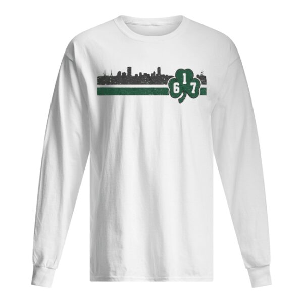 Boston 617 Shamrock Sideline shirt