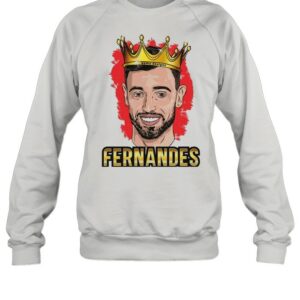 Bruno Fernandes Portuguese Footballer king shirt