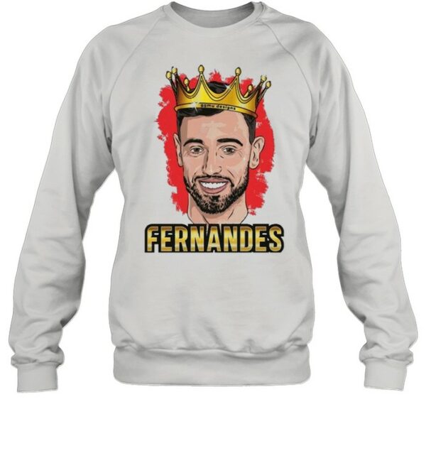 Bruno Fernandes Portuguese Footballer king shirt