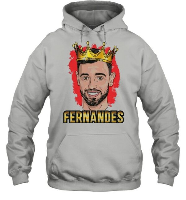 Bruno Fernandes Portuguese Footballer king shirt