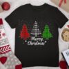 Buffalo Tree Merry Christmas T Shirt