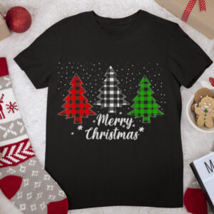 Buffalo Tree Merry Christmas T Shirt
