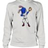 Bunny dabbing playing Baseball shirt