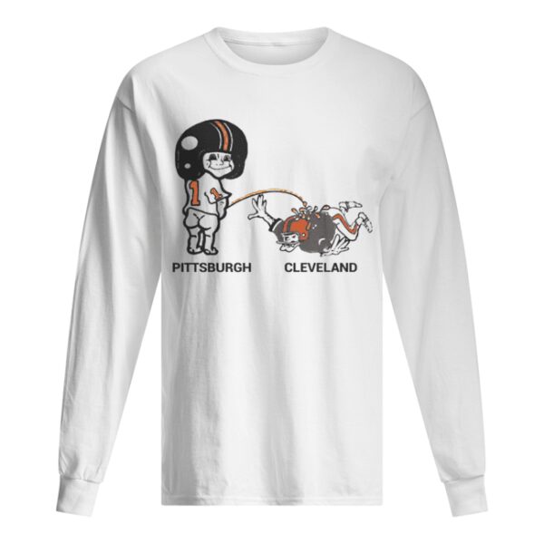 Cam Sutton Pittsburgh Peeing on Cleveland shirt