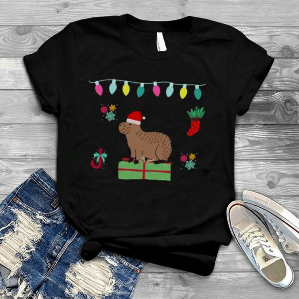 Capybara Christmas Xmas shirt