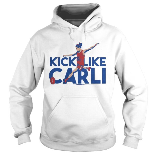 Carli Lloyd Shirt  Kick Like Carli USWNTPA Football T Shirt