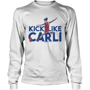 Carli Lloyd Shirt  Kick Like Carli USWNTPA Football T Shirt