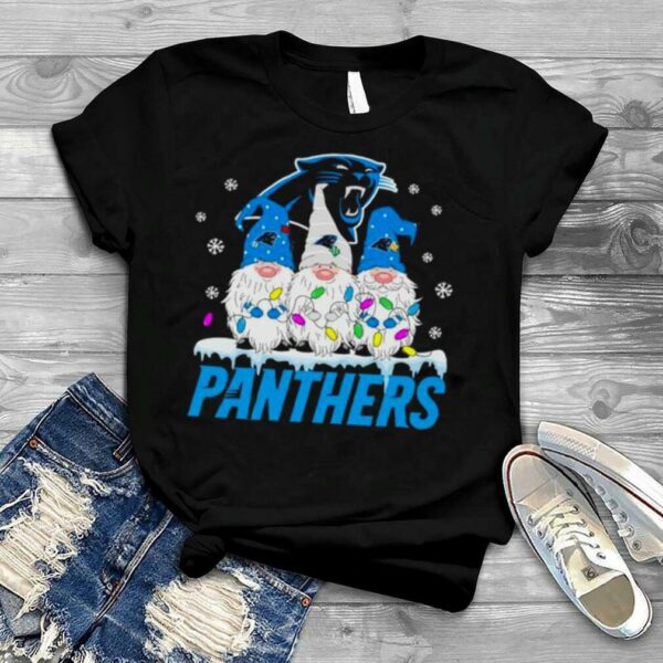 Carolina Panthers Football Gnomes Christmas 2023 shirt