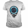 Carolina panthers football skull shirt