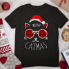 Cat Christmas Tree Meowy Catmas Xmas T Shirt
