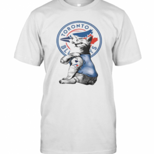 Cat Tattoos Toronto Blue Rays Logo T-Shirt