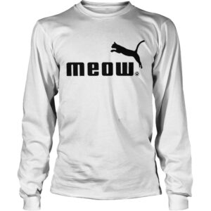 Cat meow shirt