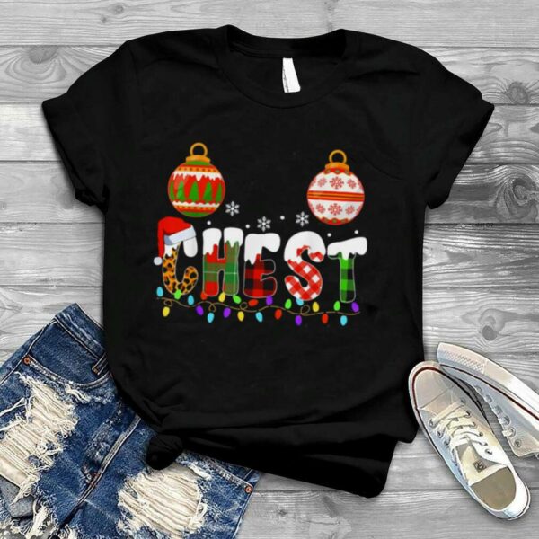 Chest Nuts Couples Christmas Chestnuts Adult Matching Shirt