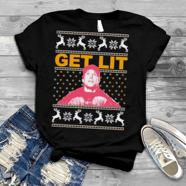 Chevy Chase Get Lit Christmas shirt